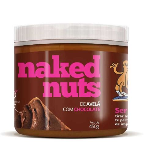 Pasta de Avelã Chocolate 450g Naked Nuts em Promoção na Americanas