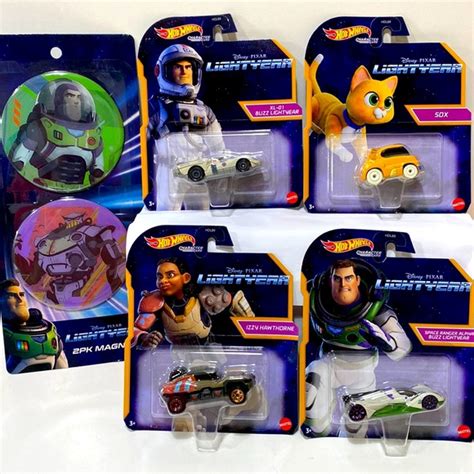 Hot Wheels Toys Hot Wheels Disney Pixar Lightyear Complete Set Poshmark