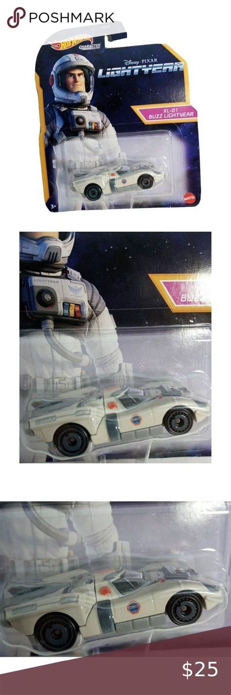 Hot Wheels Disney Pixar Lightyear Character Car XL 01 Buzz Lightyear 2022 Movie
