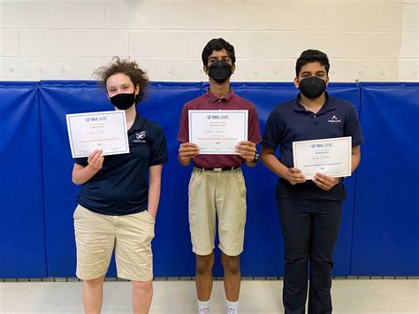 American Math Competition Results Edlin School