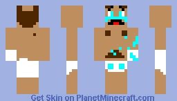 Painted Rembbrassed Naked Guy Minecraft Skin
