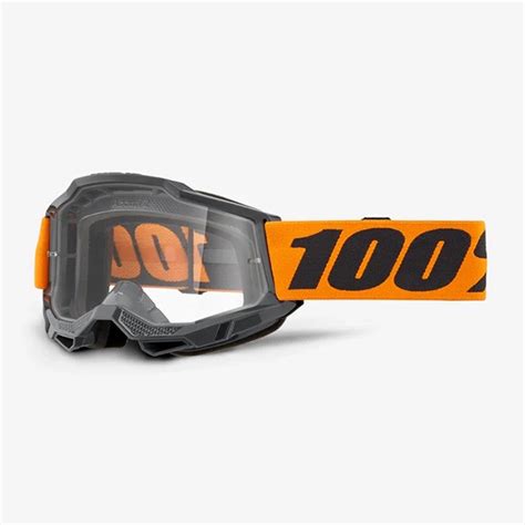 Accuri Otg Goggle Orange Clear Lens Bikers Warehouse