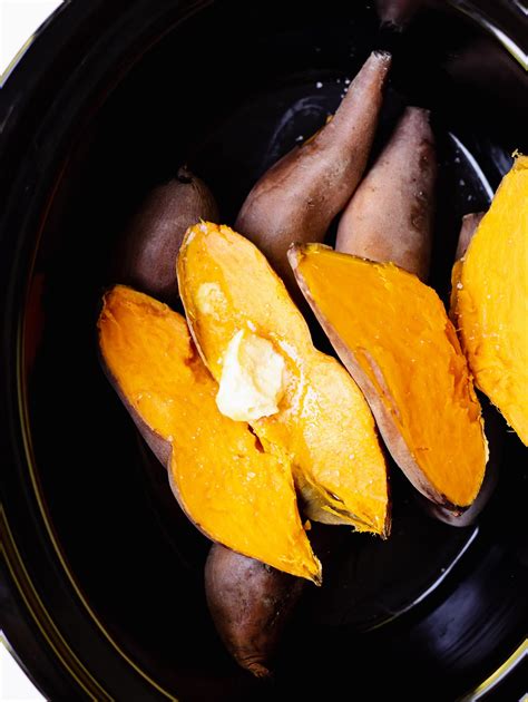 Easiest Slow Cooker Sweet Potatoes Real Food Whole Life