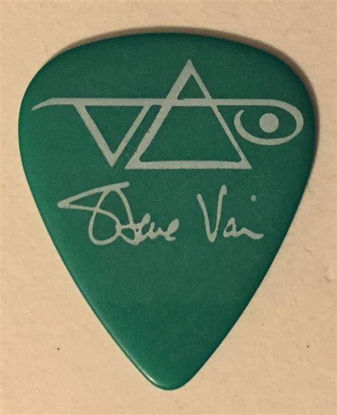 Steve Vai Signature Ibanez Guitar Pick (Green) - Pickbay