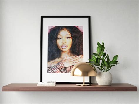 Sza poster sza digital poster sza poster download sza | Etsy