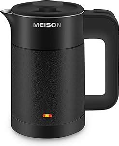 Amazon 0 6L Small Electric Kettles Stainless Steel Travel Mini Hot Water Boiler Heater