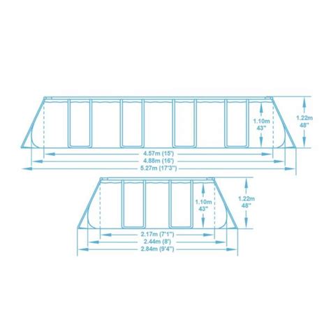 Bestway Piscine Piscina Fuori Terra Power Steel Frame