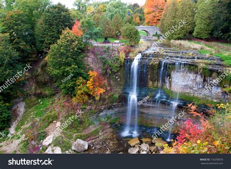 Beautiful Waterfall Hamilton On Canada Fall Stock Photo 116259076 ...