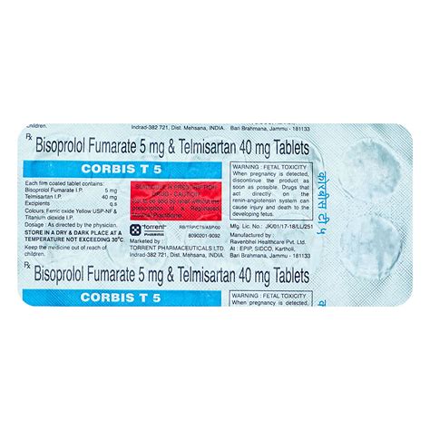 Bisoziff T 5 Tablet 10 S Price Uses Side Effects Composition