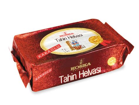 KOSKA TAHINI HALVA HELVAH HALVAH TAHIN HELVA KAKAOLU COCOA 500 GR 17 6