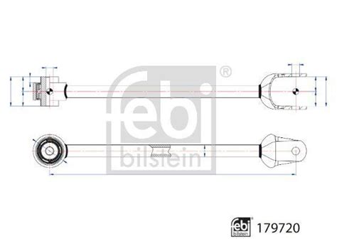 Lenker Radaufhängung Febi Bilstein 179720 Links Rechts für Tesla 18