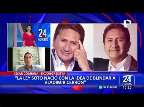 24Horas ENTREVISTA César Combina excongresista habla sobre condena