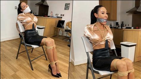 Secretary Mila S Sensual Surprise Tight Ropes Layered Gags And Bound Pleasures K Latina