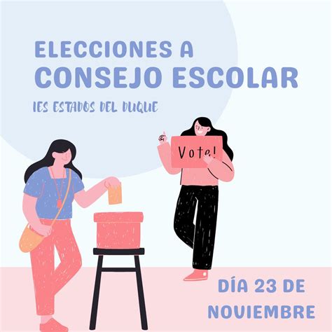 Elecciones a consejo escolar 2022 IES Estados del Duque Malagón