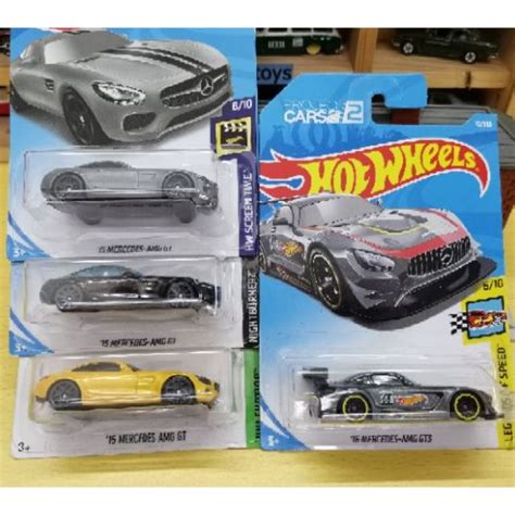 HOT WHEELS MERCEDES AMG GT And GT Shopee Malaysia