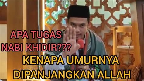 Inilah Tugas Nabi Khidir As Kisah Nabi Musa As Bersama Nabi Khidir As