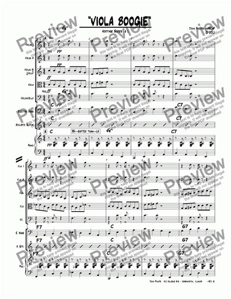 Viola Boogie Download Sheet Music Pdf File