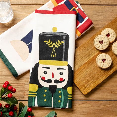 Zestaw ścierek kuchennych NUTCRACKER 2 45x70 cm Homla Sklep EMPIK