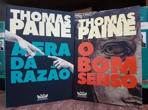 Obra A Era Da Razão - A Era Da Razão + O Bom Senso Thomas Paine | MercadoLivre