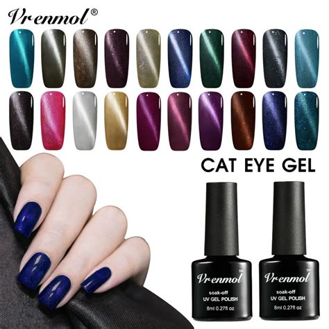 Buy Vrenmol Cat Eyes Nail Gel Polish Magnetic Painting