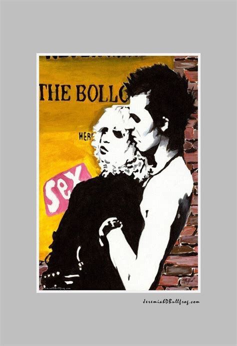 Sid Nancy Sex Pistols Orig Artwork Of Punk Rock Music Legends