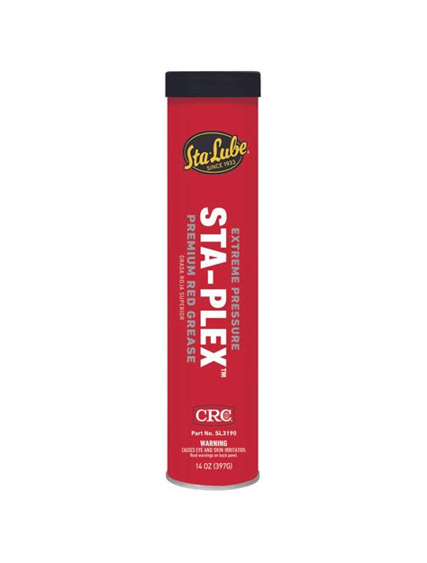 Crc Sl3190 14 Oz Sta Plex Extreme Pressure Red Multipurpose Grease Crc