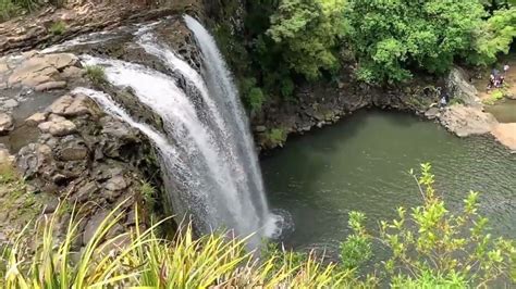 Spectacular View of Whangarei Falls and Whangarei Heads - Whangarei The ...