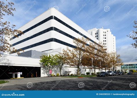 St Josephs Medical Center In The Hilltop District Of Tacoma Editorial