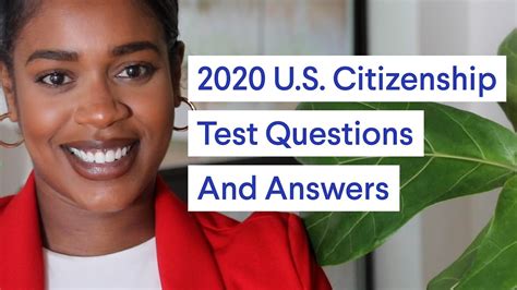 Citizenship Test Questions Practice Test Answers Jewel Lurette