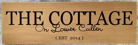 Gallery of custom made wood signs from | Dougs Wood Signs