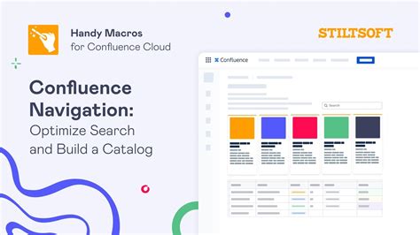 Confluence Navigation Optimize Search And Build A Catalog Youtube