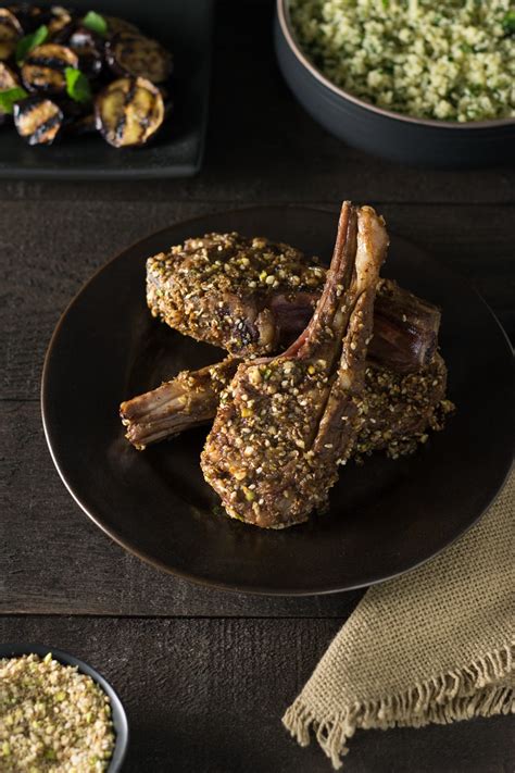 Dukkah Crusted Lamb Chops · My Three Seasons