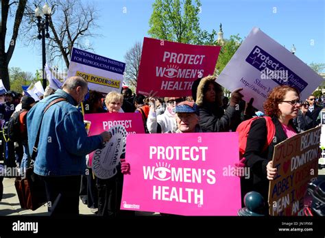 Demonstrators Outside The United States Supreme Court Building As Oral Arguments Concerning The