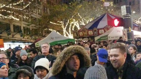 Seattle Westlake Center Christmas Tree Lighting Pt 1 Youtube