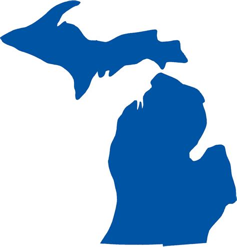 Michigan Outline - ClipArt Best