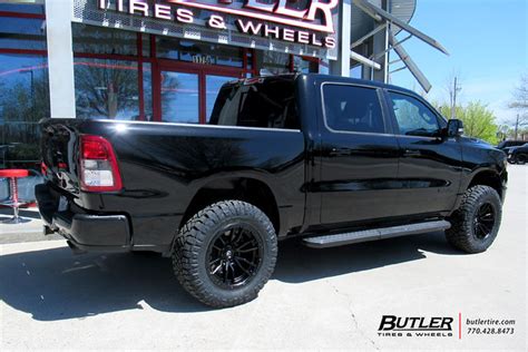 Dodge Ram With 20in Fuel Rebel Wheels And Nitto Ridge Grappler Tires