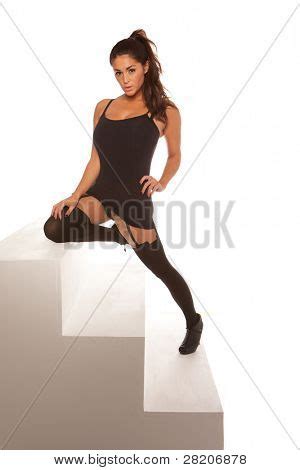 Sexy Brunette Black Image Photo Free Trial Bigstock