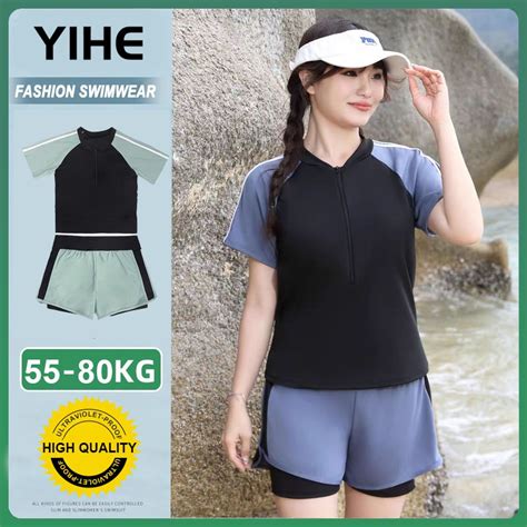 YIHE READY STOCK swimming suit for women plus size 大码泳衣 bikini swimsuit XL XL swimming suit