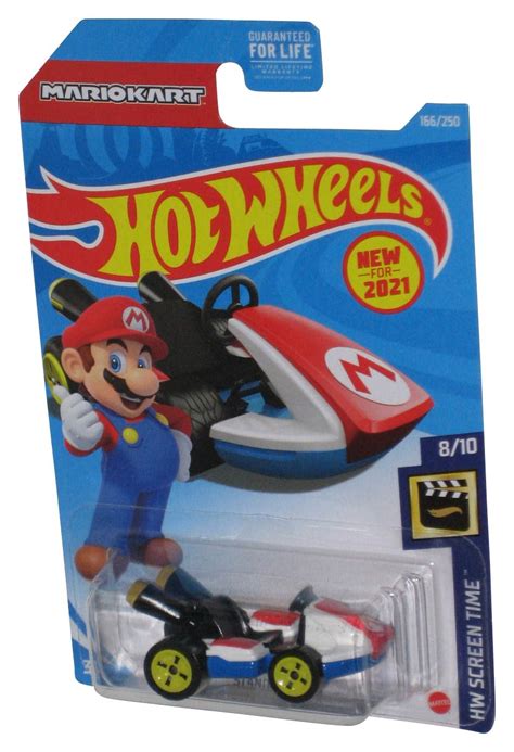 Hot Wheels Nintendo Super Mario Kart 2020 HW Screen Time 8 10 Toy Car 166 250 Walmart