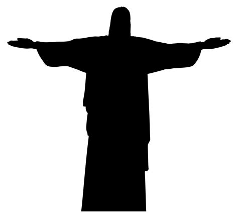 Jesus Christ Silhouette At Getdrawings Free Download