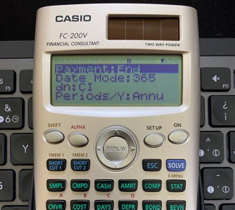 Casio Fc V Calculadora Financiera Opini N Y An Lisis