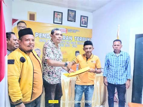 Hanura Tual Buka Pendaftaran Ht Pertama Ambil Formulir Jk Siap Gas