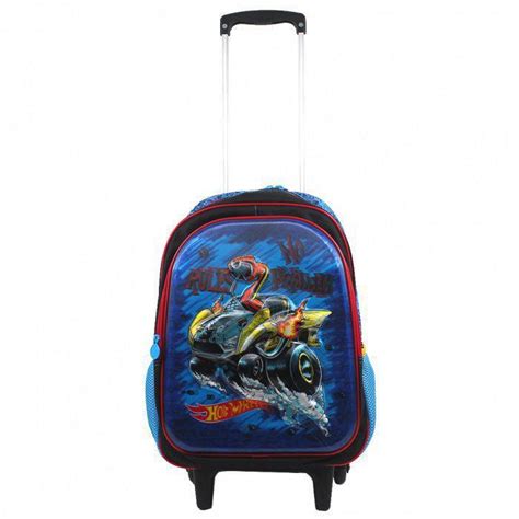 Mochila De Rodinha Hot Wheels D Luxcel Mochilas Magazine Luiza