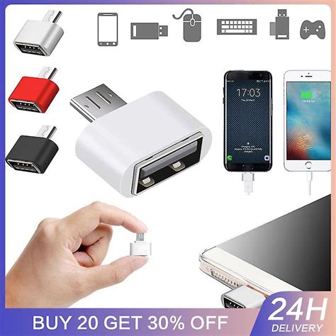 Data Portable Otg Converter Micro Usb Male To Usb 20 Female Adapter