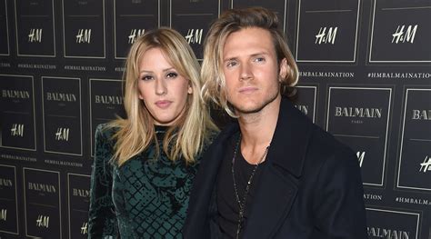 Ellie Goulding Boyfriend Dougie Poynter Are Too Hot To Handle At Balmain X H M Show Alek Wek