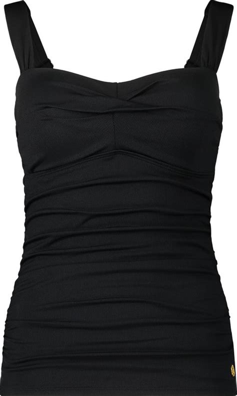 Ten Cate Basics Twisted Bikini Top Black Rib Voor Dames Maat 42 Bol