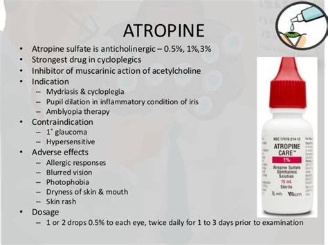 Drugs In Ophthalmology