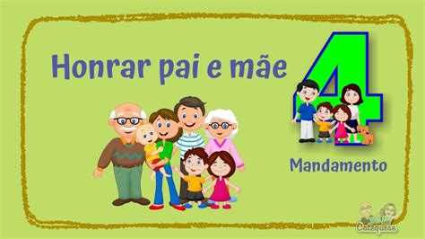 OS DEZ MANDAMENTOS QUARTO MANDAMENTO DESENHOS BÍBLICOS CATEQUESE