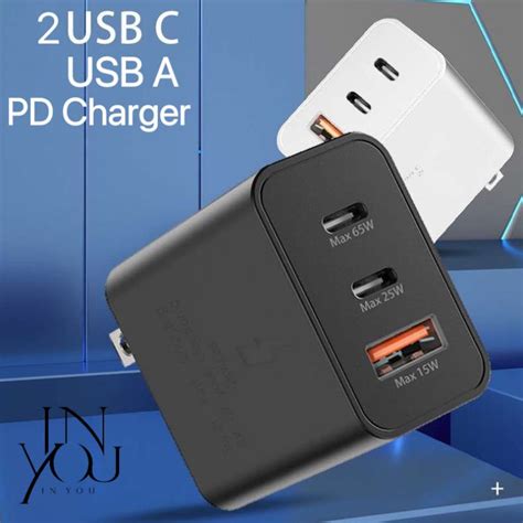 Sansung W Pd Power Adapter Trio W C To C Cable Usb C Ports Usb A