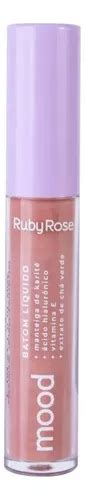 Lápiz labial líquido Admiration Rubyrose Mood Gloss Nude Color